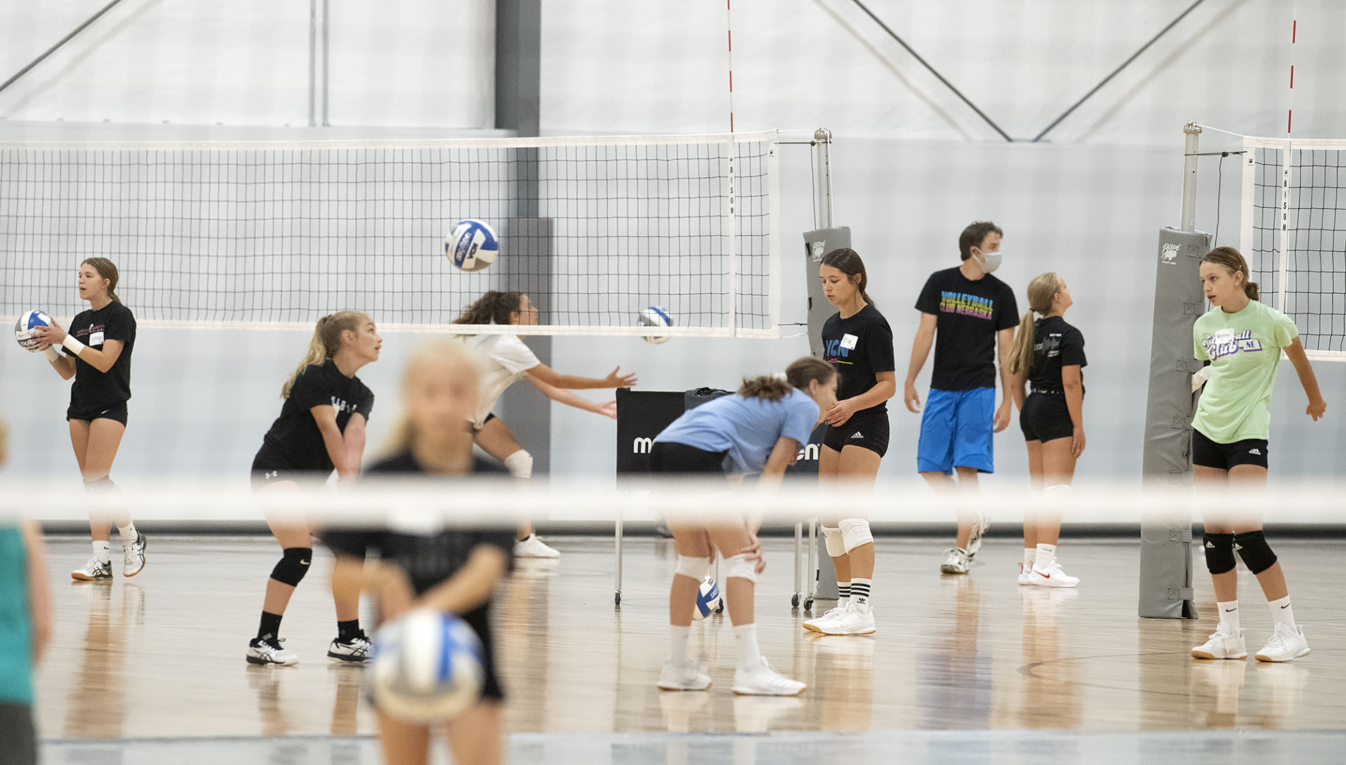 Jordan Larson volleyball camp, 7.22